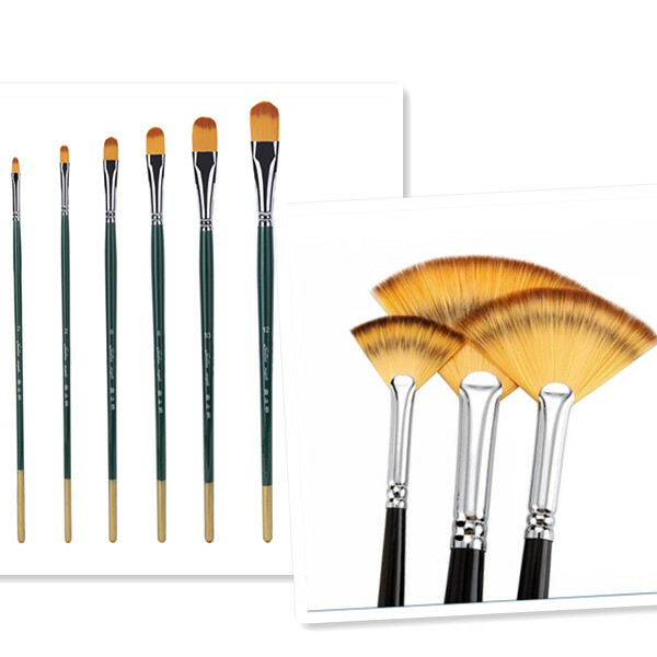9pcs Artists Paint Brush Top Quality Synthetic Taklon Acrylic Painting Brush Set eBay 9pcs Artists Paint Brush Top Quality Synthetic Taklon Acrylic Painting Brush Set eBay