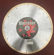10" Xlerator Laser-Slot Cont Rim Tile - Two pack
