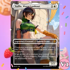 Delney, Streetwise Lookout | MTG x Final Fantasy Premium Art Card