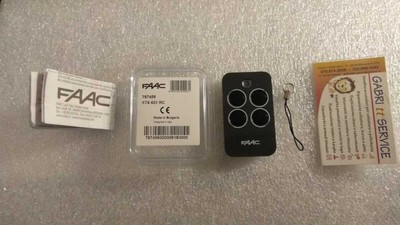FAAC XT4 RC 433.92 MHz 787456 LED RED RED LIGHT old 787452 white MASTER