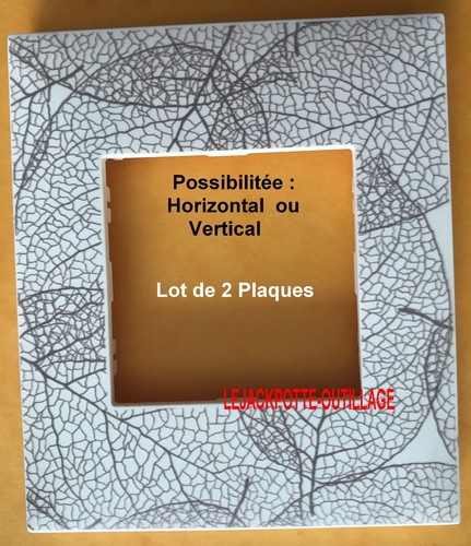 Lot De 2 Plaques Enjoliveurs Arnould Evolution 'Ballades' Par Laure Delcourt - Neuf