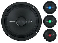 Memphis Audio SRXP62V2 SRX Pro 6.5" 250w Midrange Car Speaker w/LED Mid-Bass