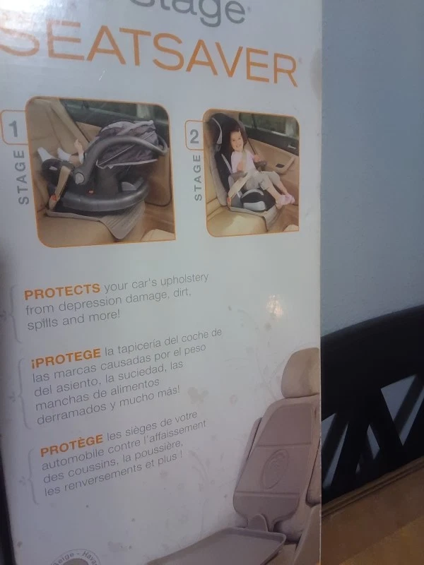 Protector de asiento de coche Prince Lionheart 2 etapas Seatsaver Foto 4 de 4