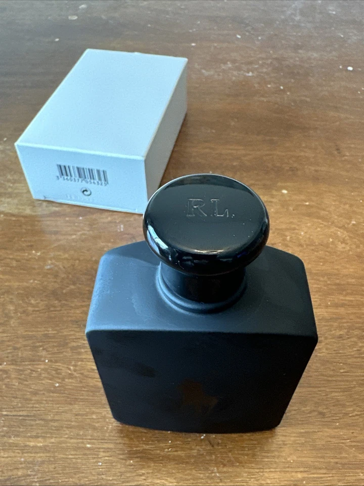 POLO DOUBLE BLACK RALPH LAUREN 4.2 FL oz 125ML EDT Spray NUEVO RARO SELLADO Foto 3 de 4
