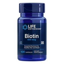 Biotin 100 caps 600 Mcg by Life Extension