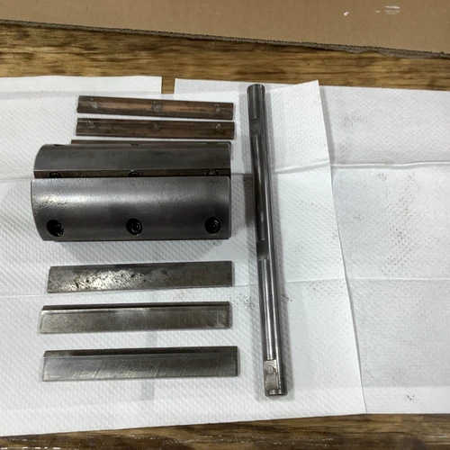 Vintage Craftsman 4 3/8” Jointer Arbor, Rotor, & Knives