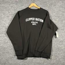 Courtside Supply NBA Los Angeles Clippers Nation Sweatshirt Mens Large Black NEW