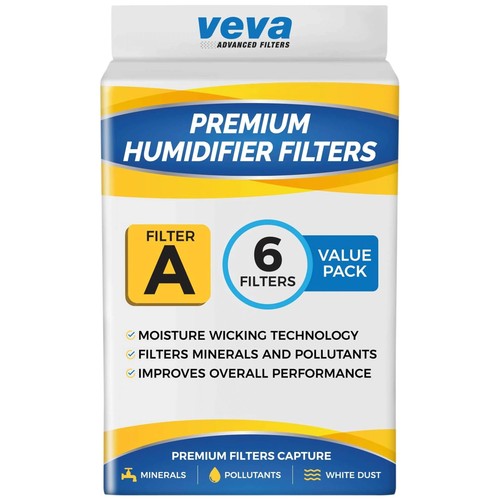 6 Pack Premium Humidifier Filters Replacement for Holmes Filter A, HWF62, HWF... - Picture 7 of 7
