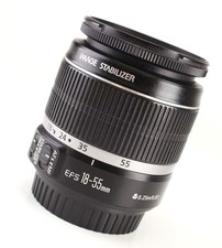 Canon EF-S 18-55mm IS F3.5-5.6 Manual Focus Only Zoom Lens Rear Lens Cap