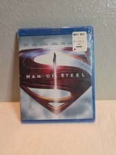 Man of Steel Blu-ray New Sealed Henry Cavill Zack Snyder Superman DC Movie