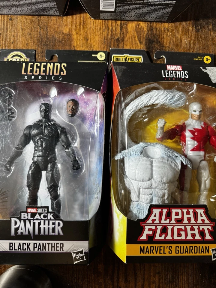 lote leyendas marvel. IRON Man, Silver Surfer, Black Panther y más, 6 nuevos en caja Foto 4 de 4