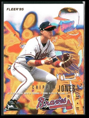 1995 Fleer Update - Chipper Jones #U-91 Atlanta Braves HOF NM