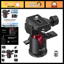 Mini Ball Head Tripod Camera 360  Panoramic Mount with Quick Release Plate - 4.4
