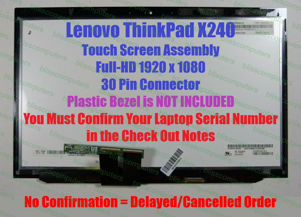 Lenovo Thinkpad x240 12.5