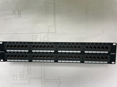 INTELLINET NETWORK SOLUTIONS Cat5e Patch Panel Wired 48-Ports  P51