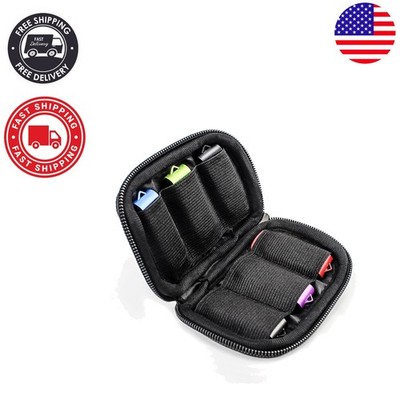 Stylish USB Storage Bag - 6 Slot Neoprene Case for Travels & Everyday Use