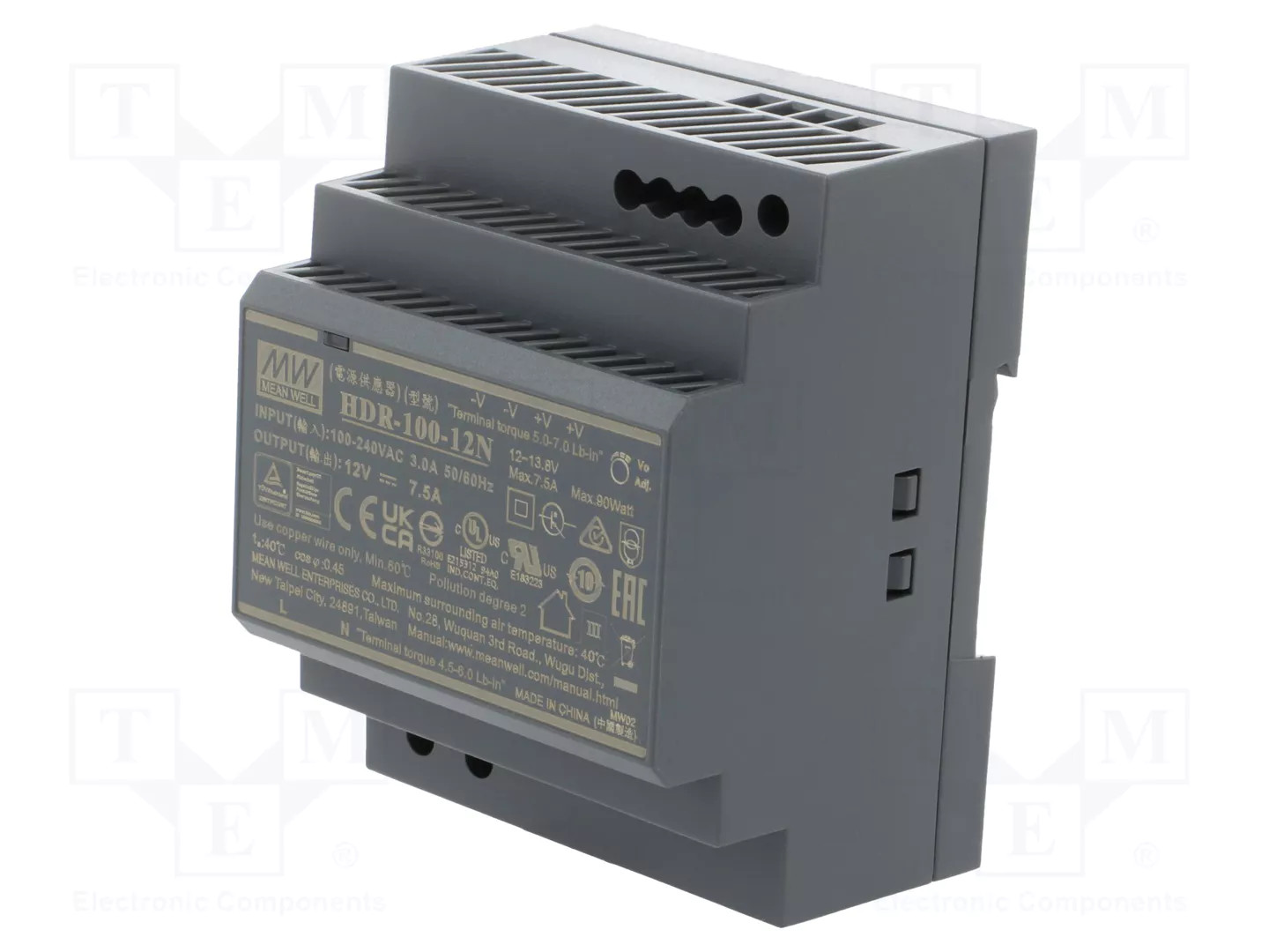 MEAN WELL HDR-100-12N Power supply