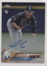 2018 Topps Chrome Rookie Auto Refractor 232/499 Dillon Peters #RA-DP Auto 0o0