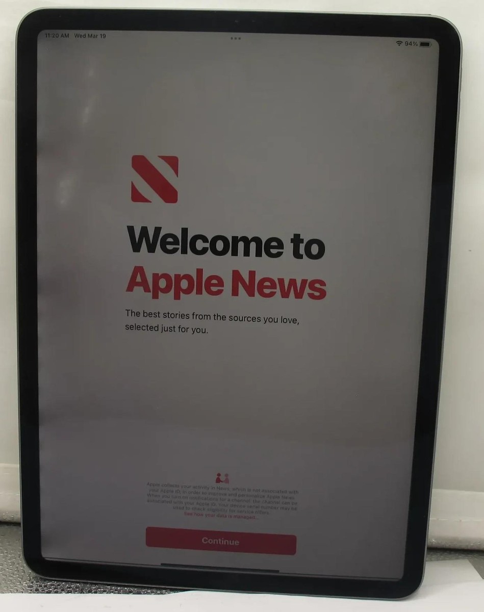 Apple iPad Pro 1st Generation A1980 256GB 11-in Wi-Fi - MTXQ2LL/A