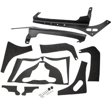 52" Light Bar Over-Windshield Mounting Bracket for Jeep Wrangler JL JT 18-21 QME