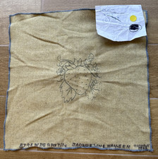 Jacqueline Hansen Designs Vintage Rug Hook Canvas Strawberry Strawberries  25