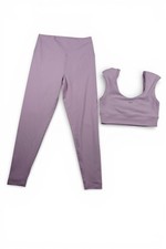 SET ACTIVE Outfit Set Womens Large PINK Luxform Bra Leggings High Waist READ