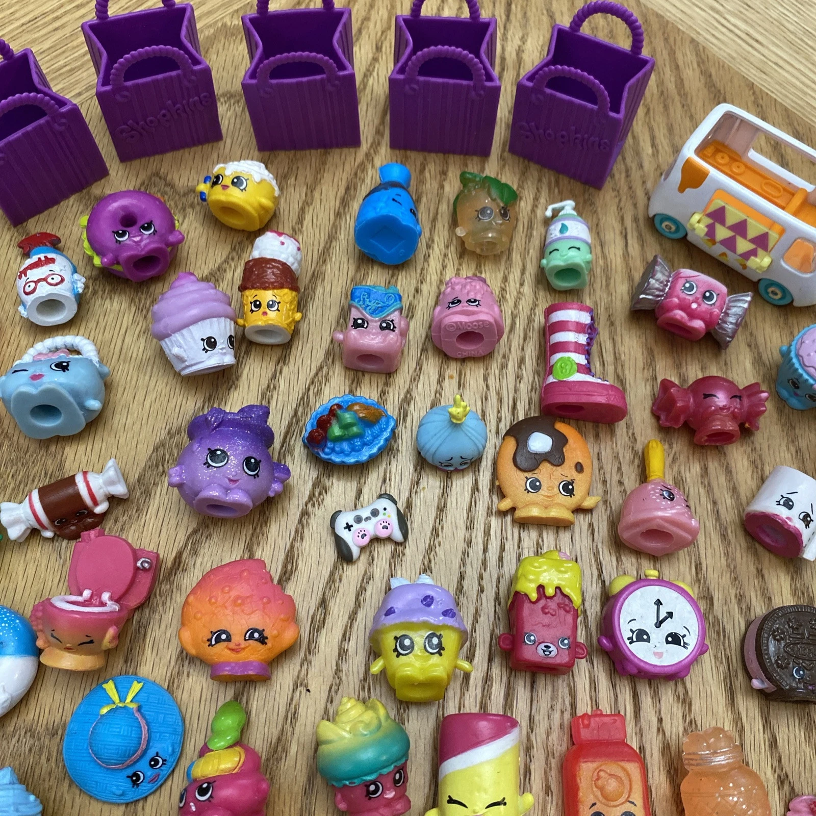  mini bolsas carro shopkins 