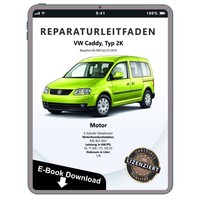 VW Caddy 2K 2003-2010 4-Zyl. Dieselmotor 75-105 PS Reparaturhandbuch Download