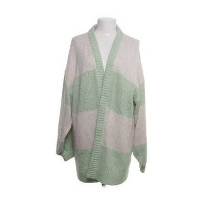 Bianca x Nelly, Strickjacke, Damen, Größe: M, Grün/Weiß, Acryl/Polyester #Fhj