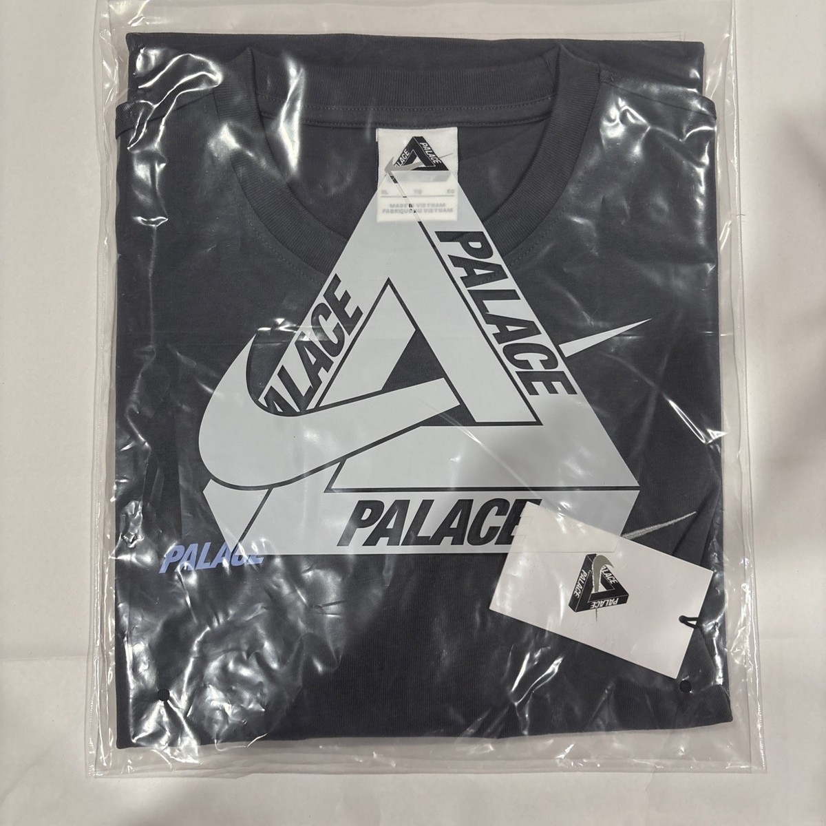 Palace Nike Font Swoosh T Shirt Charcoal Size XL | eBay