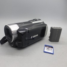 Canon Legria HF R16 Handheld High Definition Camcorder Black Tested