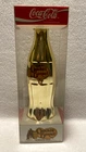 Coca-Cola & Cracker Barrel Collaboration 1994 Gold Collectible Bottle Vintage
