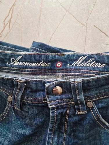 Jeans Donna Aeronautica Militare Blue taglia 26 - Foto 4 di 8