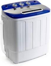 Portable Compact Mini Twin Tub Washing Machine 3.6KG washer and dryer