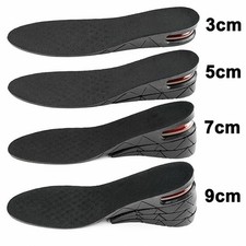 Height Increase Insoles Air Cushion Elevator Shoe Insoles 3-3.54 in Variable
