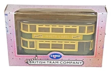 Corgi 1/72 British Tram Company Dewars White Lable Whisky Green Liverpool Corp