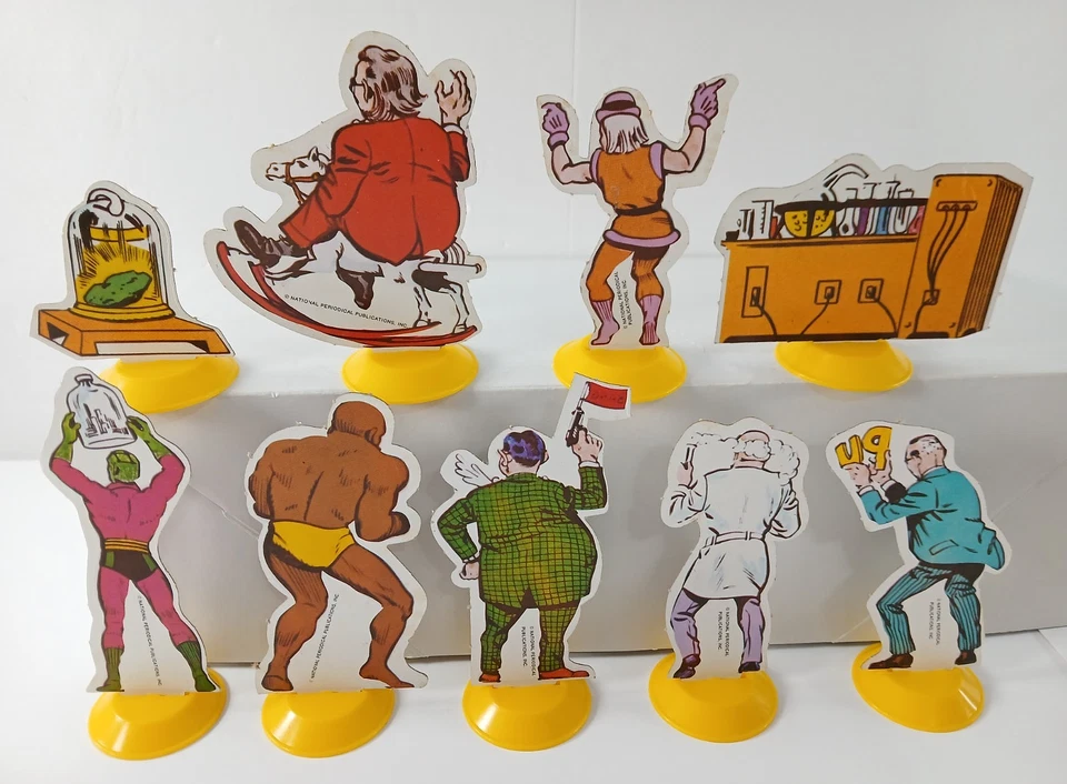 Vintage 1973 Ideal SUPERMAN Foldout Take-Along Vinyl Playset Toy COMPLETE! CLEAN - Image 3 of 4