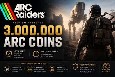 3.000.000 Arc Raiders Coins, Fast Delivery