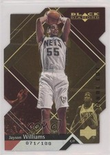 1999-00 Upper Deck Black Diamond Final Cut 71/100 Jayson Williams #51 e1e