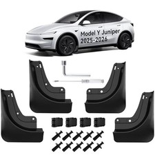for 2026 Tesla Model Y Juniper Accessories Mud Flaps, Splash Guards Fenders,..