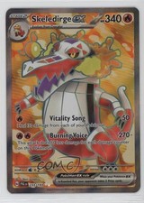 Skeledirge ex Ultra Rare Pokemon Scarlet & Violet Paldea Evolved PAL #233