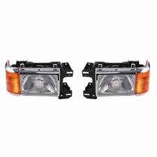 Halogen Headlights Headlamps With Bulbs For Ford F-150 1987-1991 E9tz13008f