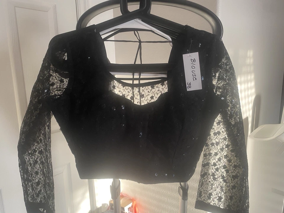 长袖网纱上衣 — 第 2/2 张图片