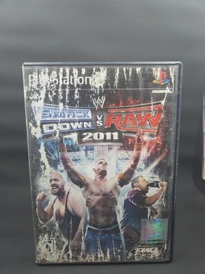 Playstation 2 PS2 WWE Smackdown Vs. Raw 2011 - Tested - Damaged Art Work