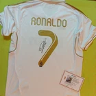 Cristiano Ronaldo Signed Autographed Real Madrid Home Soccer Jersey COA