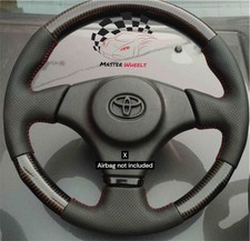 Toyota Mr-2 Spyder Celica Supra Trd Real Carbon Fiber Custom Steering Wheel