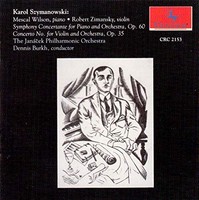Szymanowski / Burkh - Symphony Concertante - Cd - G3Z