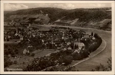 RPPC Aerial view Hassmersheim Germany vintage postcard x228