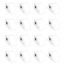 16Rolls 2-5/16" x 4" Large White Shipping 300 Labels 30256 For Dymo LabelWriter