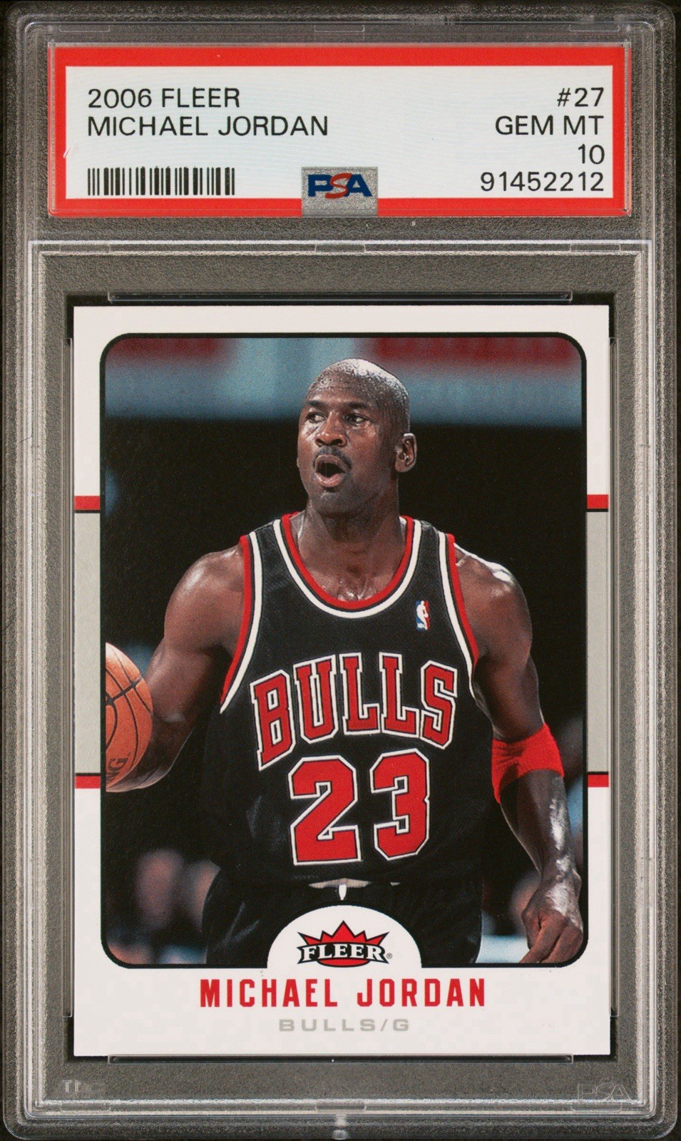 Fleer Michael Jordan front